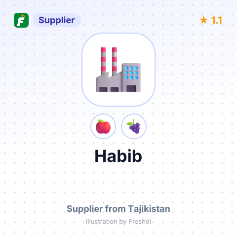 Habib  – summary card, no photo uploaded yet