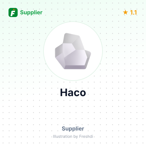 Haco – summary card, no photo uploaded yet