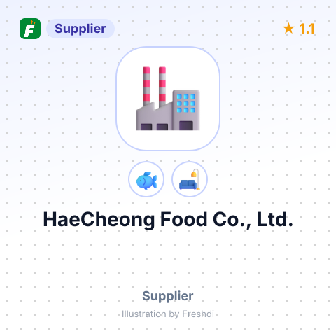 HaeCheong Food Co., Ltd. – summary card, no photo uploaded yet