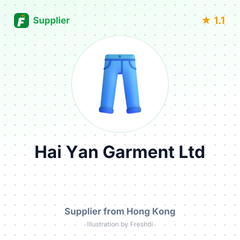 Hai Yan Garment Ltd – summary card, no photo uploaded yet