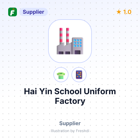 Hai Yin School Uniform Factory – summary card, no photo uploaded yet