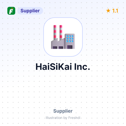 HaiSiKai Inc. – summary card, no photo uploaded yet