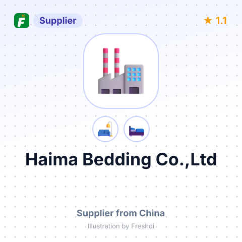Haima Bedding Co.,Ltd – summary card, no photo uploaded yet