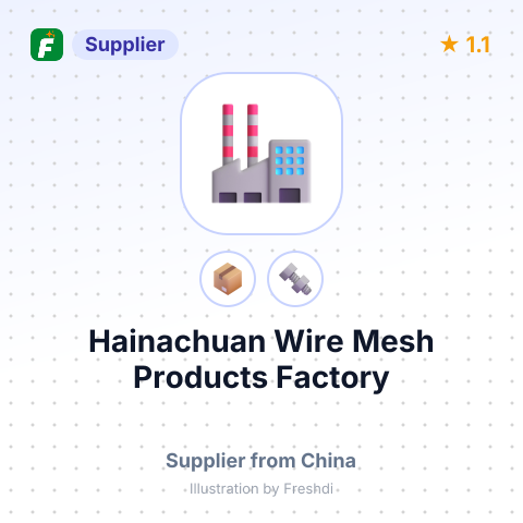 Hainachuan Wire Mesh Products Factory – summary card, no photo uploaded yet