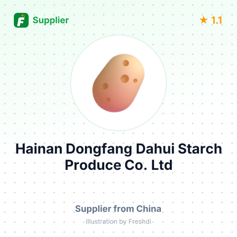 Hainan Dongfang Dahui Starch Produce Co. Ltd – summary card, no photo uploaded yet