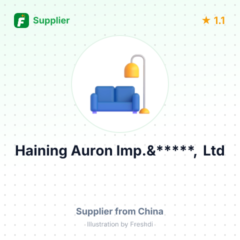 Haining Auron Imp.&*****, Ltd – summary card, no photo uploaded yet