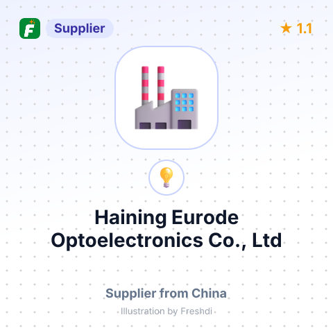 Haining Eurode Optoelectronics Co., Ltd – summary card, no photo uploaded yet
