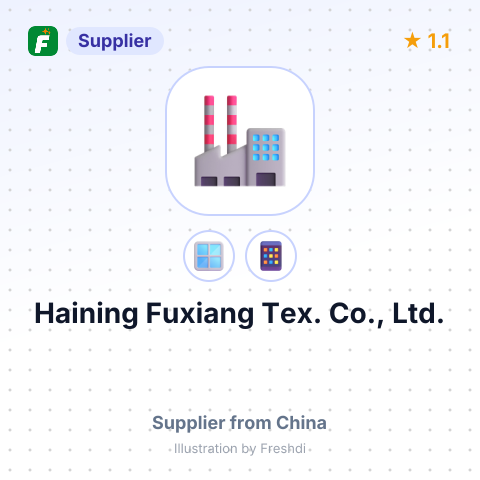 Haining Fuxiang Tex. Co., Ltd. – summary card, no photo uploaded yet