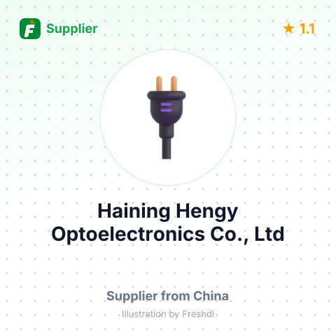 Haining Hengy Optoelectronics Co., Ltd – summary card, no photo uploaded yet