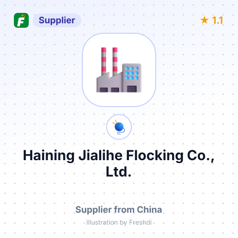 Haining Jialihe Flocking Co., Ltd. – summary card, no photo uploaded yet