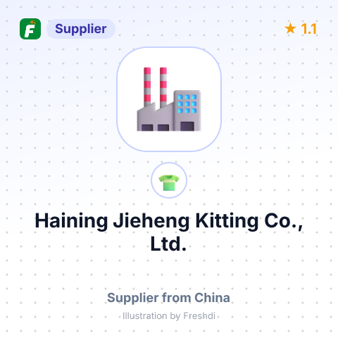 Haining Jieheng Kitting Co., Ltd. – summary card, no photo uploaded yet