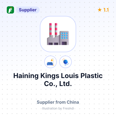 Haining Kings Louis Plastic Co., Ltd. – summary card, no photo uploaded yet