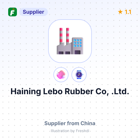 Haining Lebo Rubber Co, .Ltd. – summary card, no photo uploaded yet