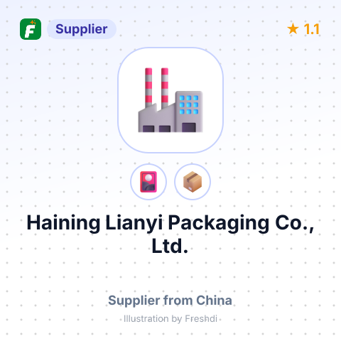 Haining Lianyi Packaging Co., Ltd. – summary card, no photo uploaded yet