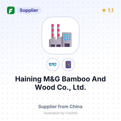 Haining M&G Bamboo And Wood Co., Ltd. – summary card, no photo uploaded yet