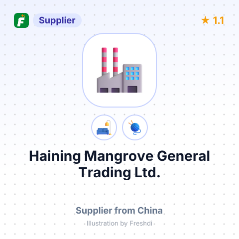 Haining Mangrove General Trading Ltd. – summary card, no photo uploaded yet