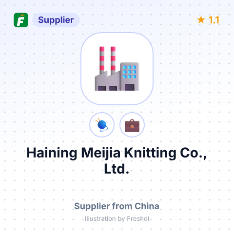 Haining Meijia Knitting Co., Ltd. – summary card, no photo uploaded yet
