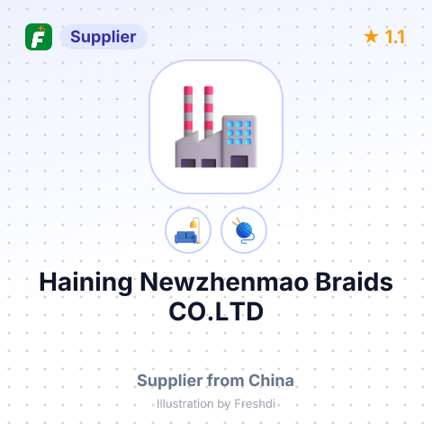 Haining Newzhenmao Braids CO.LTD – summary card, no photo uploaded yet