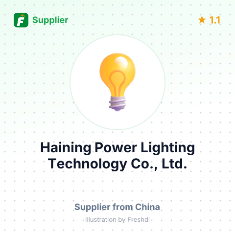 Haining Power Lighting Technology Co., Ltd. – summary card, no photo uploaded yet