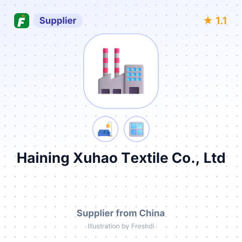 Haining Xuhao Textile Co., Ltd – summary card, no photo uploaded yet
