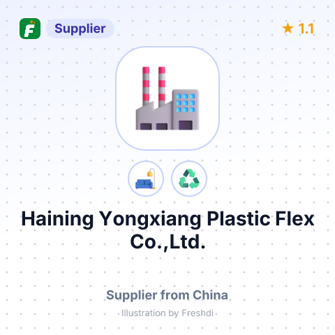 Haining Yongxiang Plastic Flex Co.,Ltd. – summary card, no photo uploaded yet