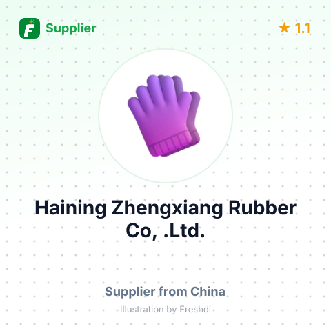 Haining Zhengxiang Rubber Co, .Ltd. – summary card, no photo uploaded yet