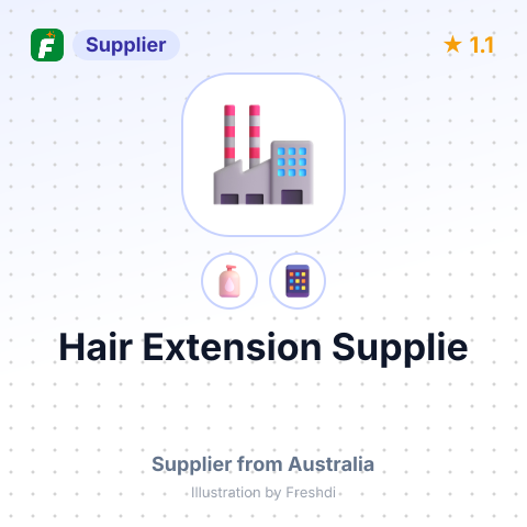 Hair Extension Supplie – summary card, no photo uploaded yet