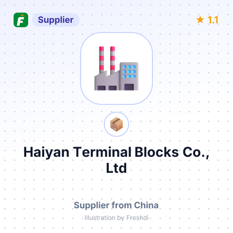 Haiyan Terminal Blocks Co., Ltd – summary card, no photo uploaded yet