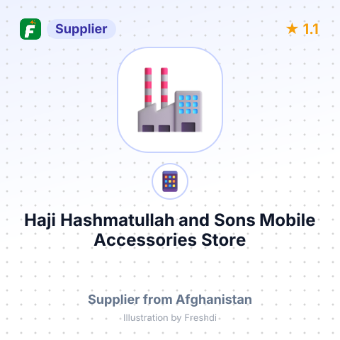 Haji Hashmatullah and Sons Mobile Accessories Store – summary card, no photo uploaded yet