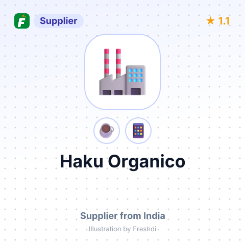 Haku Organico  – summary card, no photo uploaded yet