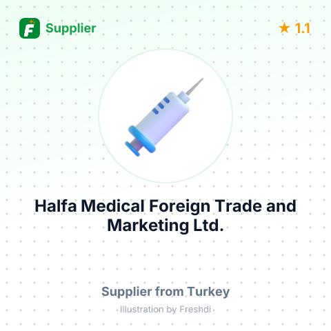 Halfa Medical Foreign Trade and Marketing Ltd. – summary card, no photo uploaded yet