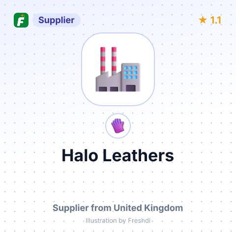 Halo Leathers – summary card, no photo uploaded yet