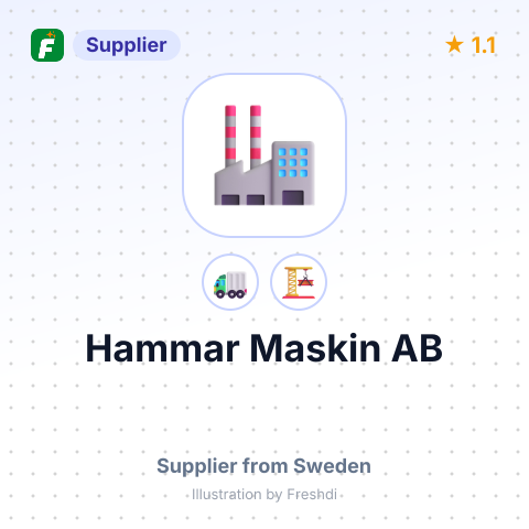 Hammar Maskin AB – summary card, no photo uploaded yet