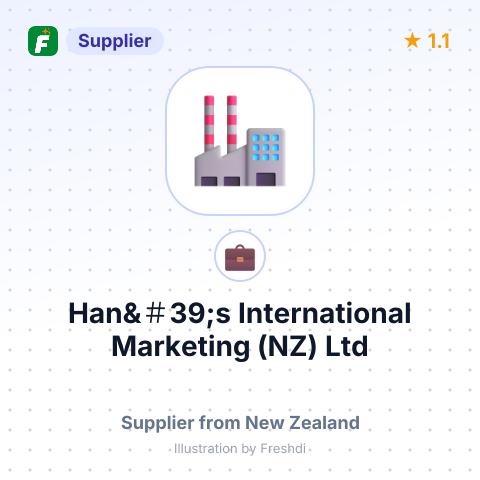 Han&＃39;s International Marketing (NZ) Ltd – summary card, no photo uploaded yet