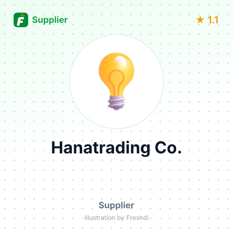 Hanatrading Co. – summary card, no photo uploaded yet