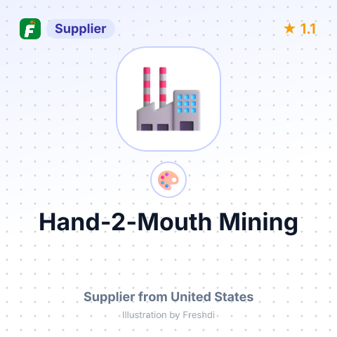 Hand-2-Mouth Mining – summary card, no photo uploaded yet