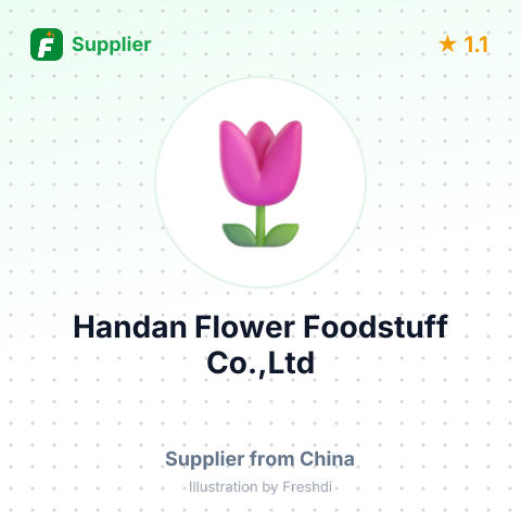 Handan Flower Foodstuff Co.,Ltd – summary card, no photo uploaded yet