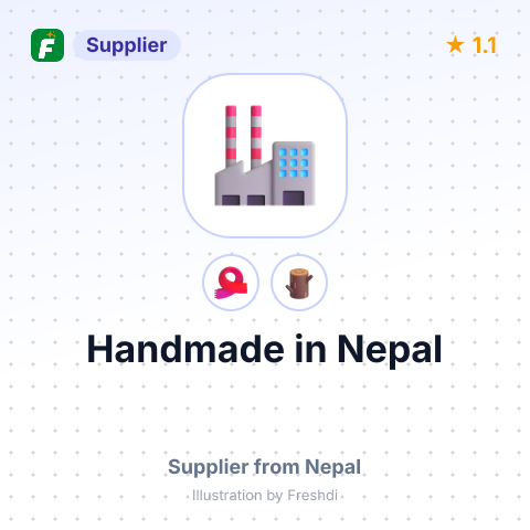 Handmade in Nepal – summary card, no photo uploaded yet