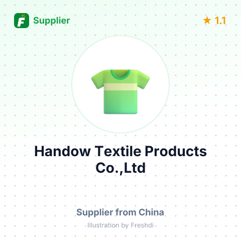 Handow Textile Products Co.,Ltd – summary card, no photo uploaded yet