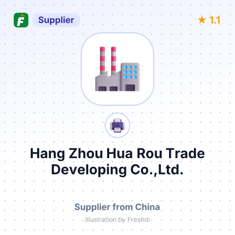 Hang Zhou Hua Rou Trade Developing Co.,Ltd. – summary card, no photo uploaded yet