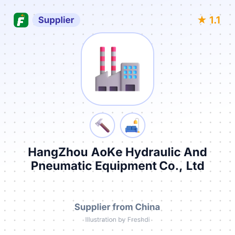 HangZhou AoKe Hydraulic And Pneumatic Equipment Co., Ltd – summary card, no photo uploaded yet