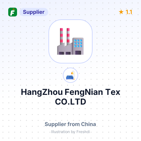 HangZhou FengNian Tex CO.LTD – summary card, no photo uploaded yet
