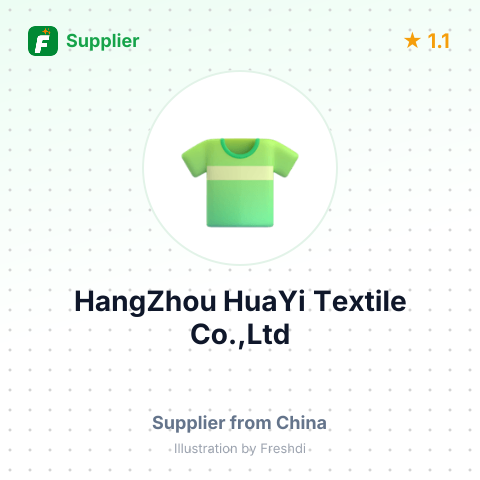 HangZhou HuaYi Textile Co.,Ltd – summary card, no photo uploaded yet