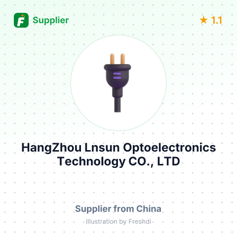HangZhou Lnsun Optoelectronics Technology CO., LTD – summary card, no photo uploaded yet