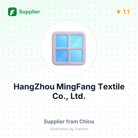 HangZhou MingFang Textile Co., Ltd. – summary card, no photo uploaded yet