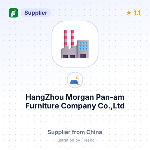 HangZhou Morgan Pan-am Furniture Company Co.,Ltd – summary card, no photo uploaded yet
