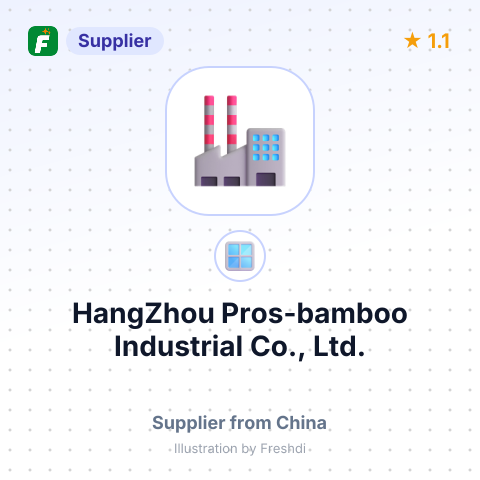 HangZhou Pros-bamboo Industrial Co., Ltd. – summary card, no photo uploaded yet