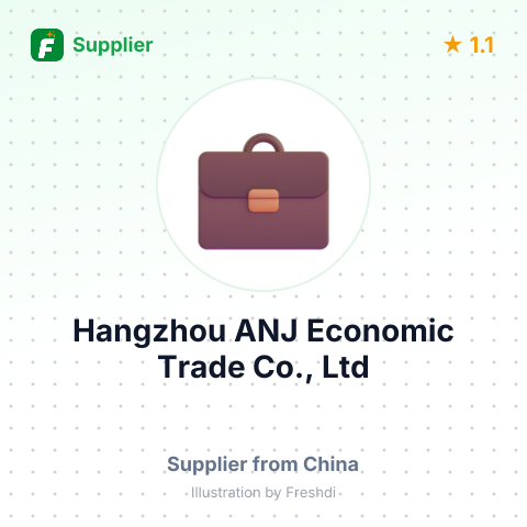Hangzhou ANJ Economic Trade Co., Ltd – summary card, no photo uploaded yet