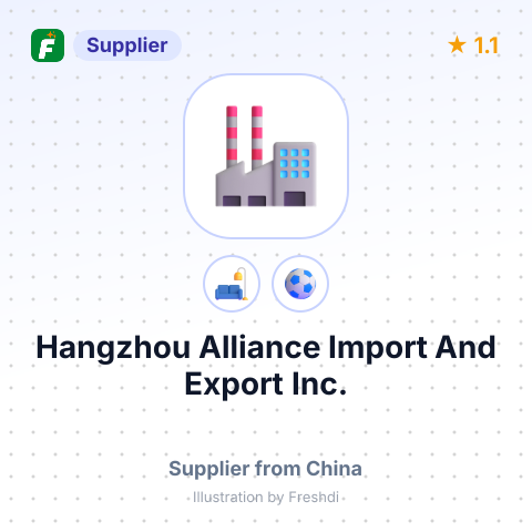 Hangzhou Alliance Import And Export Inc. – summary card, no photo uploaded yet