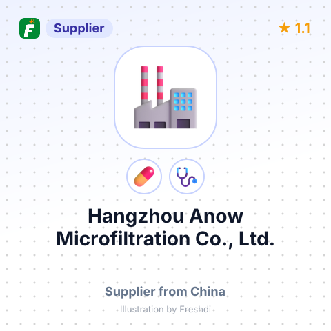 Hangzhou Anow Microfiltration Co., Ltd. – summary card, no photo uploaded yet